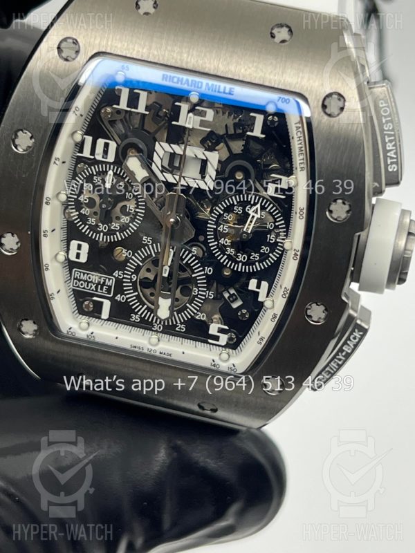 Товар Richard Mille RM 011-FM Steel White Chronograph Фото 9 - Richard Mille RM 011-FM Steel White Chronograph