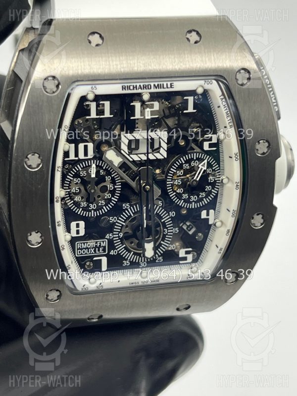 Товар Richard Mille RM 011-FM Steel White Chronograph Фото 10 - Richard Mille RM 011-FM Steel White Chronograph