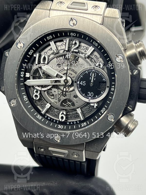 Фото 3 - Hublot Big Bang Unico 42mm 421.NX.1170.RX Steel Black