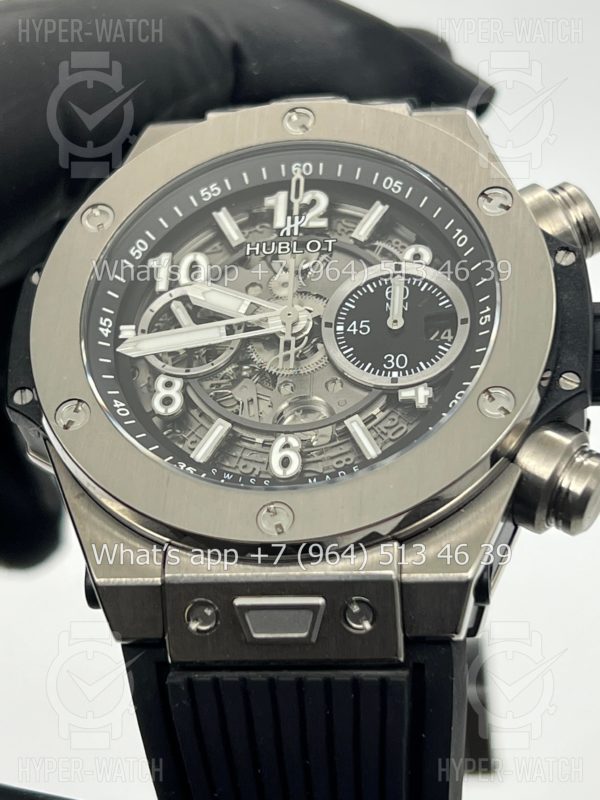 Фото 4 - Hublot Big Bang Unico 42mm 421.NX.1170.RX Steel Black