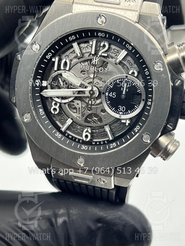 Фото 7 - Hublot Big Bang Unico 42mm 421.NX.1170.RX Steel Black