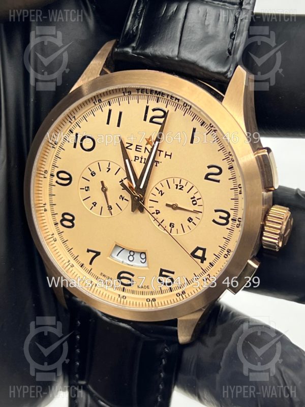 Товар Zenith Pilot Captain Chronograph 43mm Art 7332 Фото 2 - Zenith Pilot Captain Chronograph 43mm Art 7332