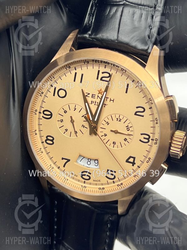 Товар Zenith Pilot Captain Chronograph 43mm Art 7332 Фото 5 - Zenith Pilot Captain Chronograph 43mm Art 7332