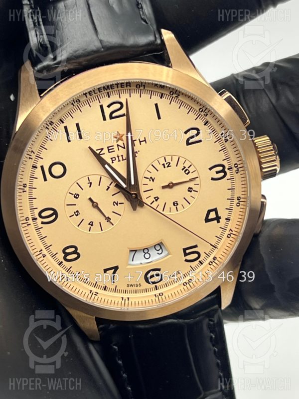 Товар Zenith Pilot Captain Chronograph 43mm Art 7332 Фото 6 - Zenith Pilot Captain Chronograph 43mm Art 7332