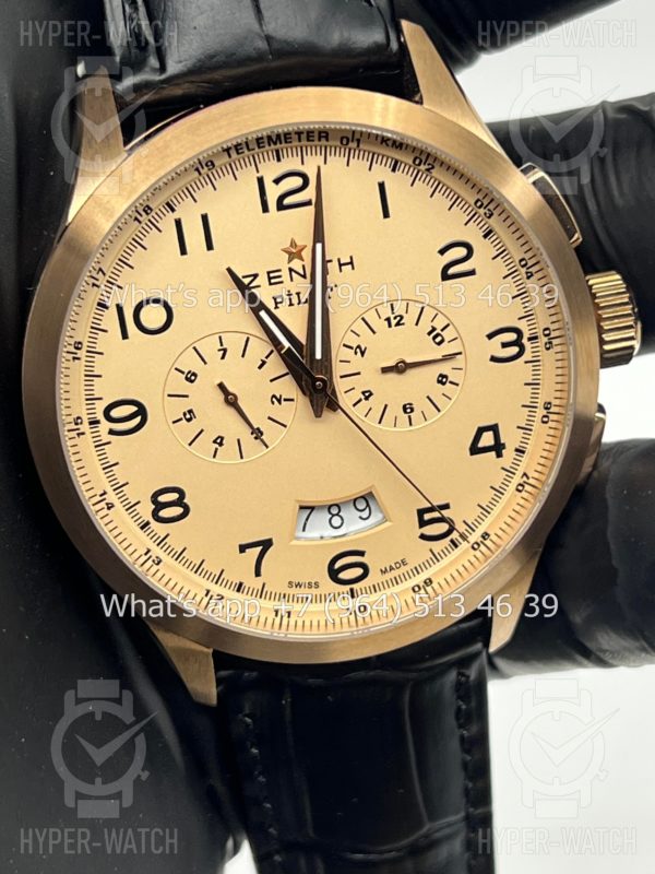 Товар Zenith Pilot Captain Chronograph 43mm Art 7332 Фото 8 - Zenith Pilot Captain Chronograph 43mm Art 7332
