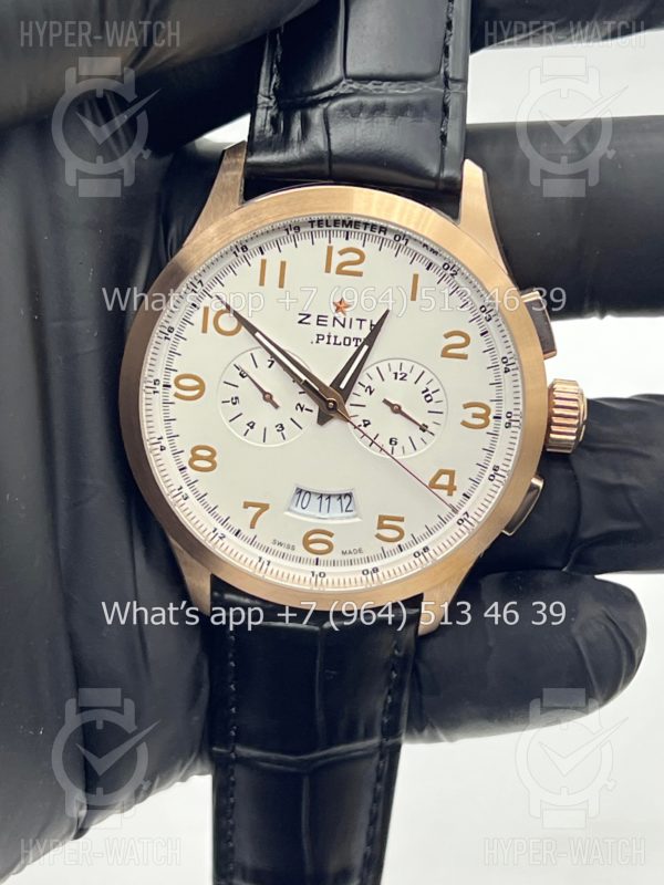 Товар Zenith Pilot Captain Chronograph 43mm Art 7334 Фото 5 - Zenith Pilot Captain Chronograph 43mm Art 7334