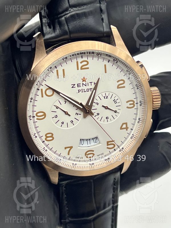 Товар Zenith Pilot Captain Chronograph 43mm Art 7334 Фото 8 - Zenith Pilot Captain Chronograph 43mm Art 7334
