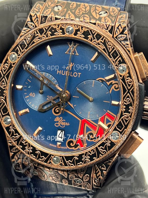 Фото 3 - Hublot Classic Fusion Chronograph 45mm Fuente 20th Anniversary Art 7264