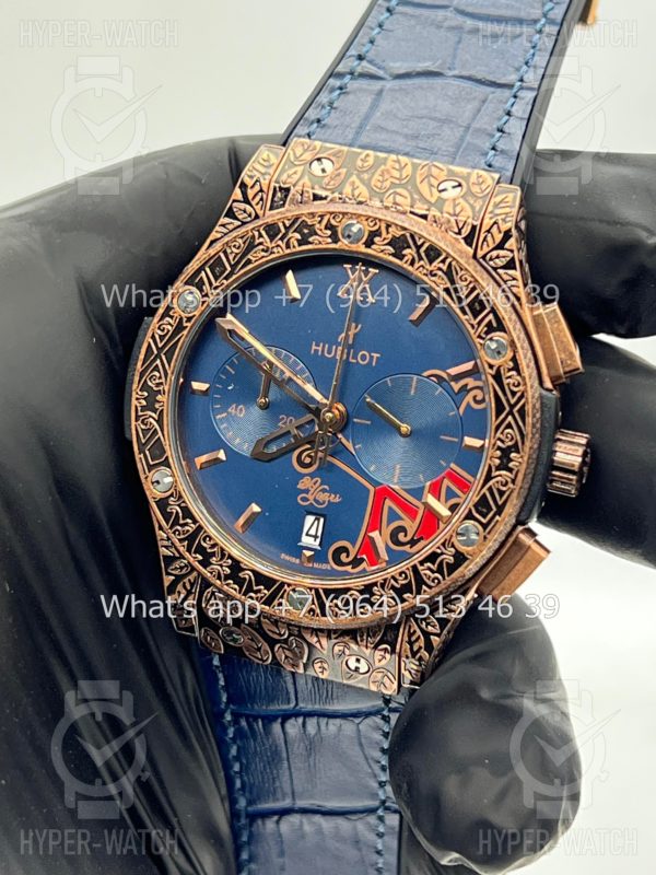 Фото 9 - Hublot Classic Fusion Chronograph 45mm Fuente 20th Anniversary Art 7264