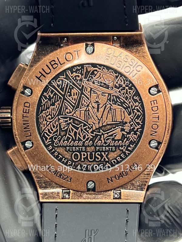 Фото 15 - Hublot Classic Fusion Chronograph 45mm Fuente 20th Anniversary Art 7264