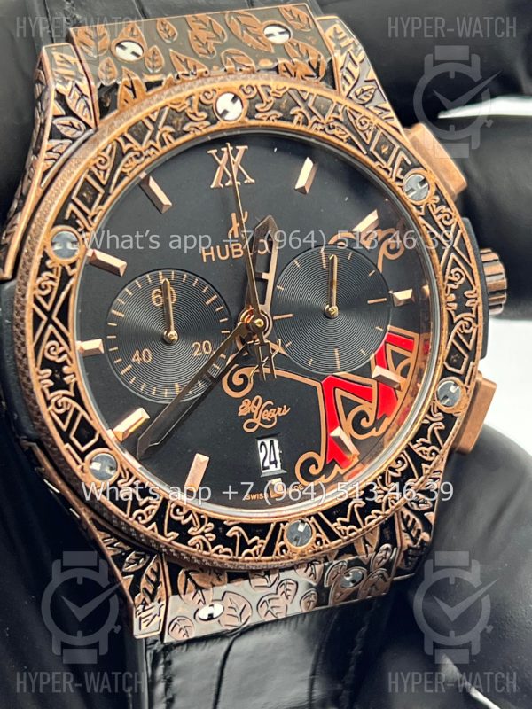 Фото 3 - Hublot Classic Fusion Chronograph 45mm Fuente 20th Anniversary Art 7265