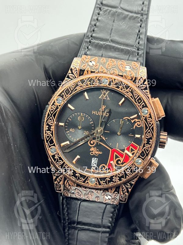 Фото 6 - Hublot Classic Fusion Chronograph 45mm Fuente 20th Anniversary Art 7265