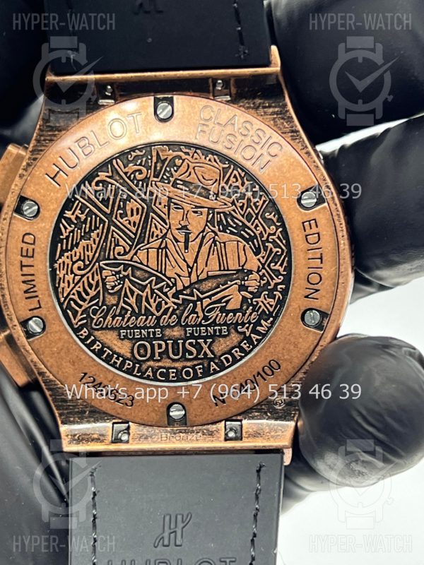 Фото 15 - Hublot Classic Fusion Chronograph 45mm Fuente 20th Anniversary Art 7265
