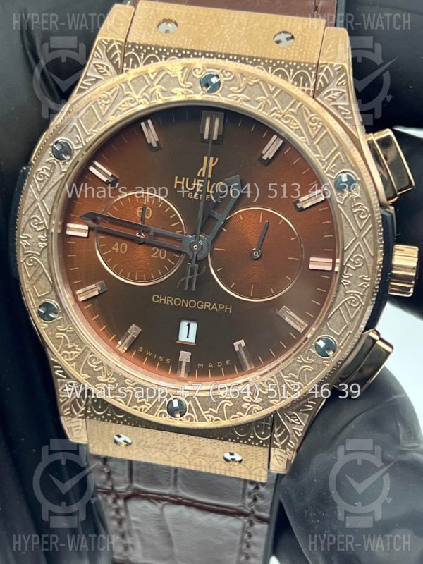 Фото 3 - Hublot Classic Fusion Chronograph 45mm Fuente Art 7254