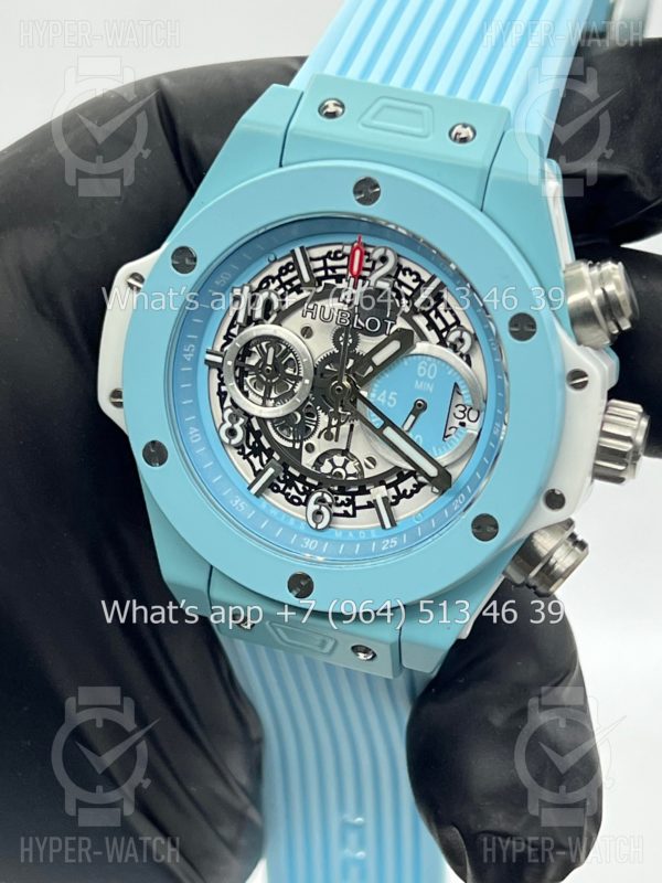 Фото 3 - Hublot Big Bang Unico 42mm Sky Blue Art 7287