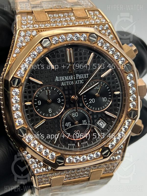 Товар Audemars Piguet Royal Oak Chronograph 41mm 26240OR.OO.1320OR.02 Diamond Фото 5 - Audemars Piguet Royal Oak Chronograph 41mm 26240OR.OO.1320OR.02 Diamond