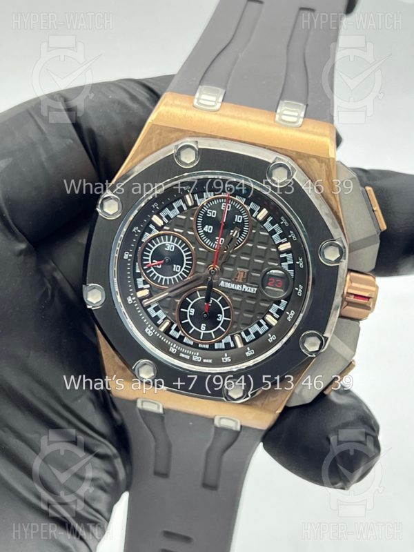 Фото 7 - Audemars Piguet Royal Oak Offshore Schumacher 44mm 26568PM.OO Black