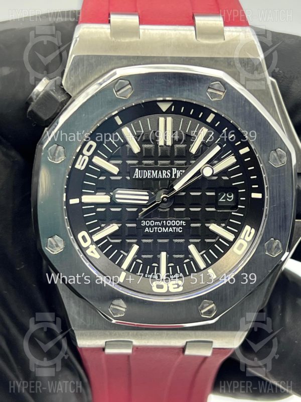 Товар Audemars Piguet Royal Oak Offshore Diver 15703ST.OO.A002CA.01 Red Фото 3 - Audemars Piguet Royal Oak Offshore Diver 15703ST.OO.A002CA.01 Red