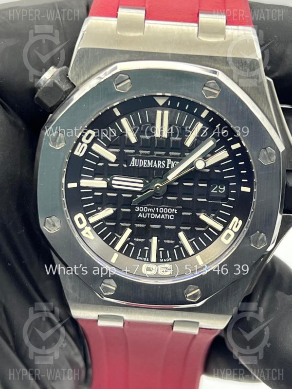 Товар Audemars Piguet Royal Oak Offshore Diver 15703ST.OO.A002CA.01 Red Фото 9 - Audemars Piguet Royal Oak Offshore Diver 15703ST.OO.A002CA.01 Red