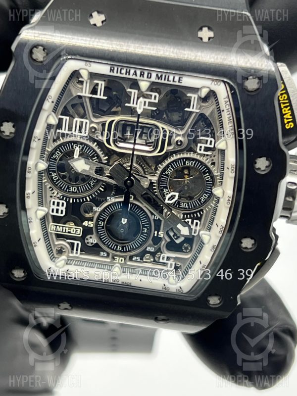 Товар Richard Mille RM 011-03 Black Ceramic Фото 3 - Richard Mille RM 011-03 Black Ceramic