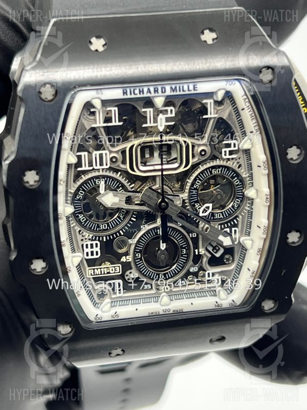 Товар Richard Mille RM 011-03 Black Ceramic Фото 4 - Richard Mille RM 011-03 Black Ceramic
