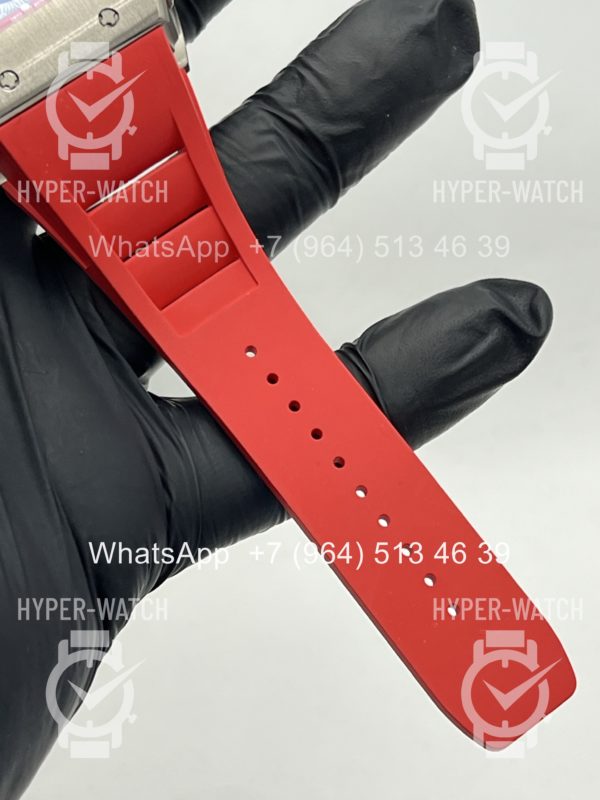 Фото 6 - Richard Mille RM 011-FM Steel Red Chronograph