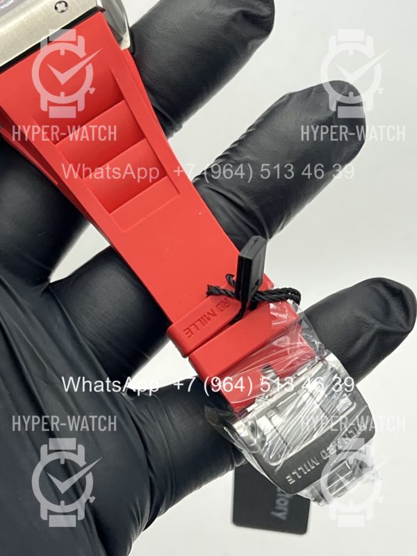 Фото 7 - Richard Mille RM 011-FM Steel Red Chronograph