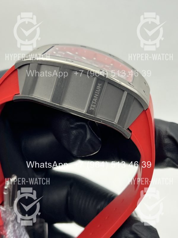 Фото 8 - Richard Mille RM 011-FM Steel Red Chronograph