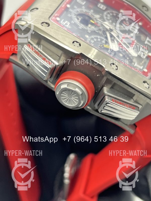 Фото 10 - Richard Mille RM 011-FM Steel Red Chronograph