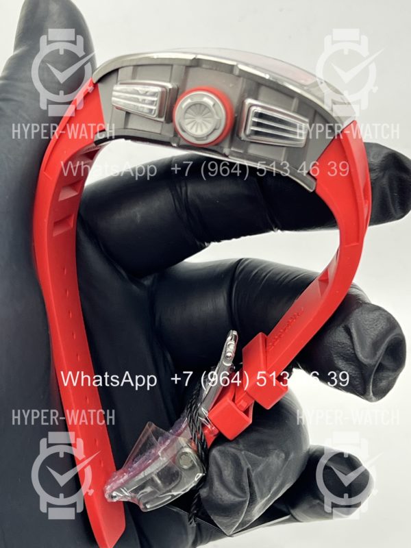 Фото 12 - Richard Mille RM 011-FM Steel Red Chronograph
