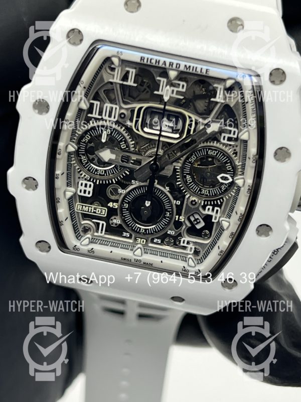 Товар Richard Mille RM 011-03 White Ceramic Фото 2 - Richard Mille RM 011-03 White Ceramic