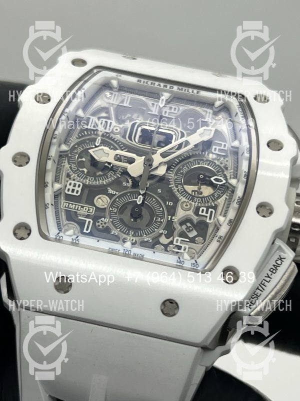Товар Richard Mille RM 011-03 White Ceramic Фото 4 - Richard Mille RM 011-03 White Ceramic