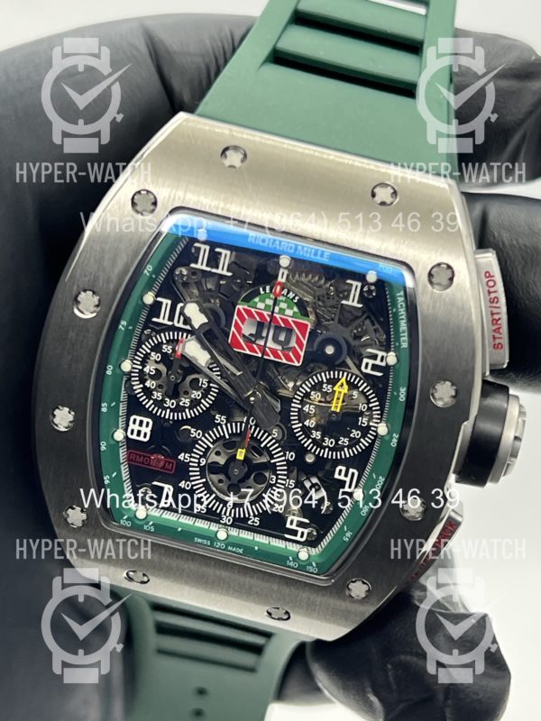 Товар Richard Mille RM 011-FM Steel Green Фото 8 - Richard Mille RM 011-FM Steel Green