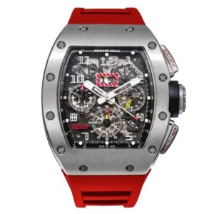 Фото 48 - Richard Mille RM 011-FM Steel Red Chronograph