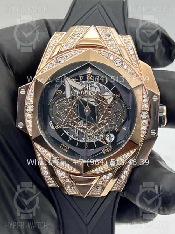 Фото 2 - Hublot Big Bang Sang Bleu II Art 7458