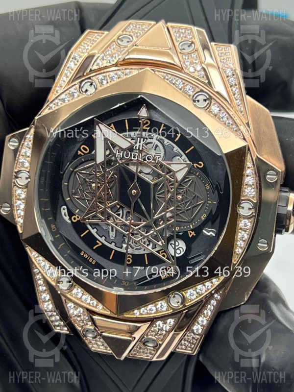 Фото 3 - Hublot Big Bang Sang Bleu II Art 7458