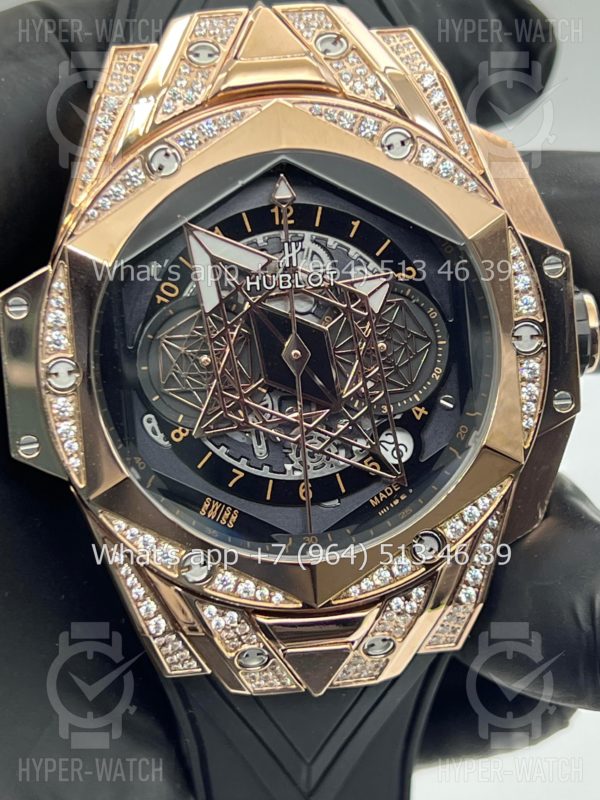 Фото 4 - Hublot Big Bang Sang Bleu II Art 7458