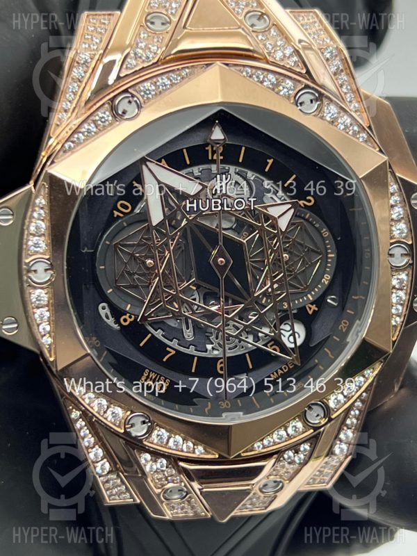 Фото 5 - Hublot Big Bang Sang Bleu II Art 7458