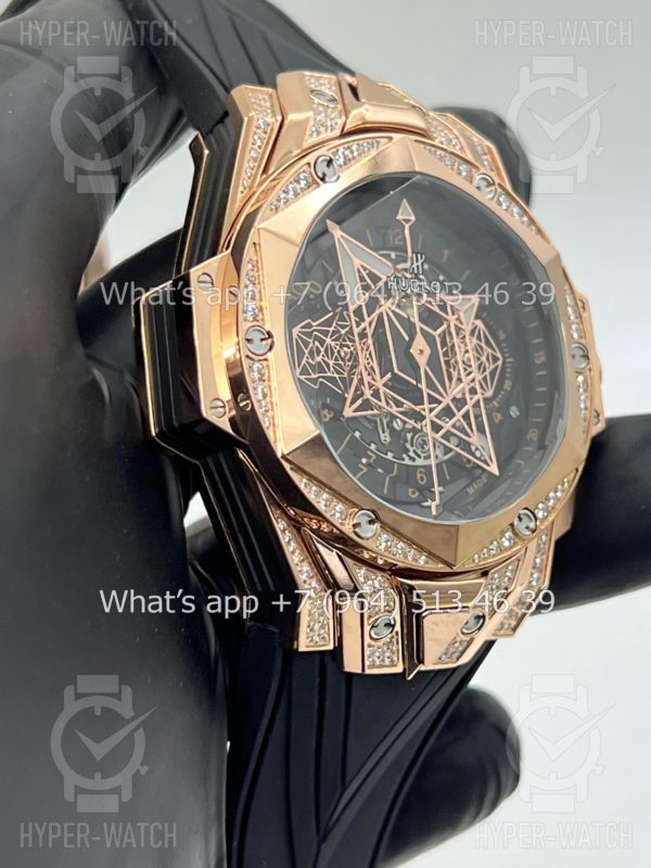 Фото 8 - Hublot Big Bang Sang Bleu II Art 7458