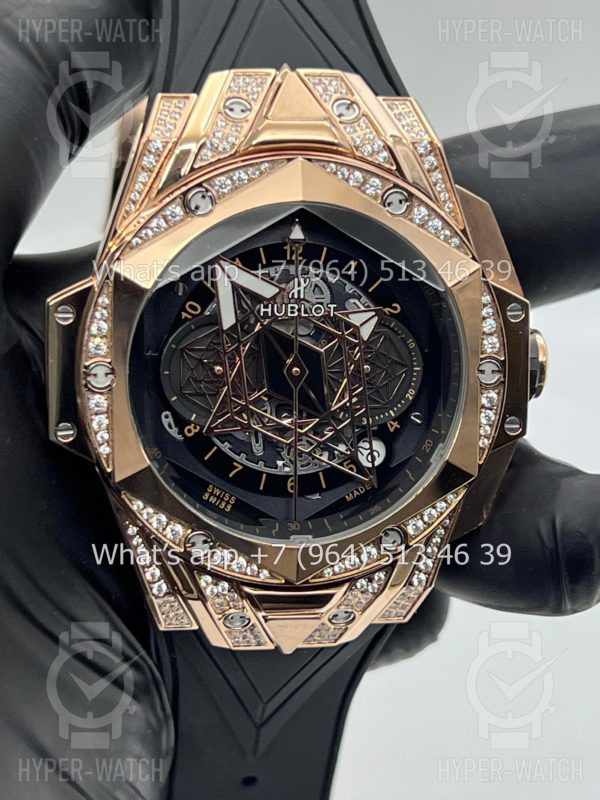 Фото 9 - Hublot Big Bang Sang Bleu II Art 7458