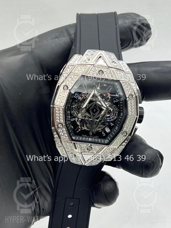 Фото 6 - Hublot Spirit of Big Bang Sang Bleu 42mm Art 7462