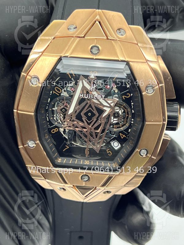 Фото 9 - Hublot Spirit of Big Bang Sang Bleu 42mm Art 7463
