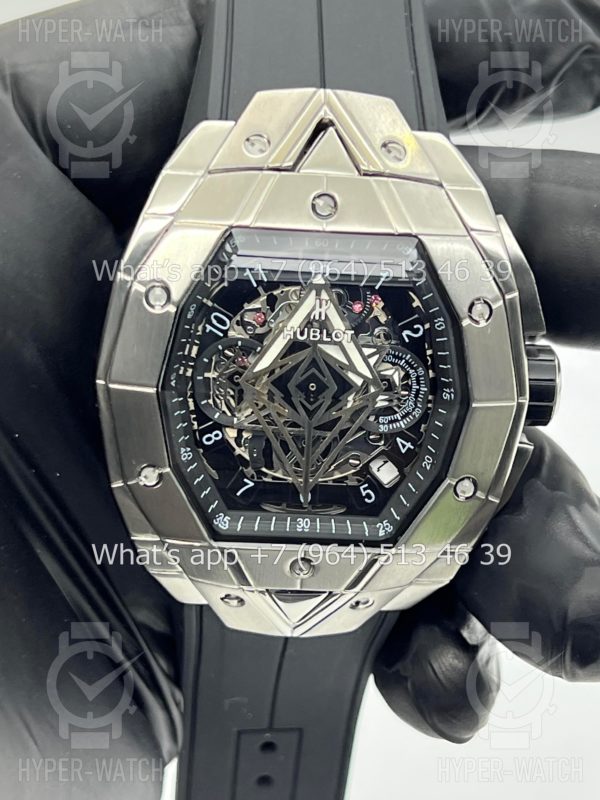 Фото 6 - Hublot Spirit of Big Bang Sang Bleu 42mm Art 7465