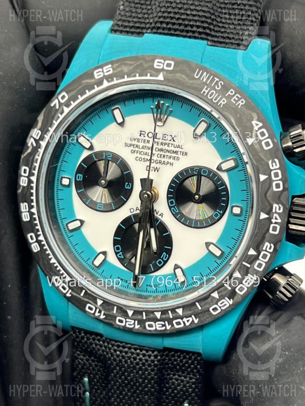 Фото 3 - Rolex Cosmograph Daytona Carbon DIW Celeste Invert