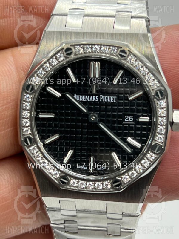 Товар Audemars Piguet Royal Oak 33mm 67651ST.ZZ.D002CR.01 Diamond Фото 3 - Audemars Piguet Royal Oak 33mm 67651ST.ZZ.D002CR.01 Diamond