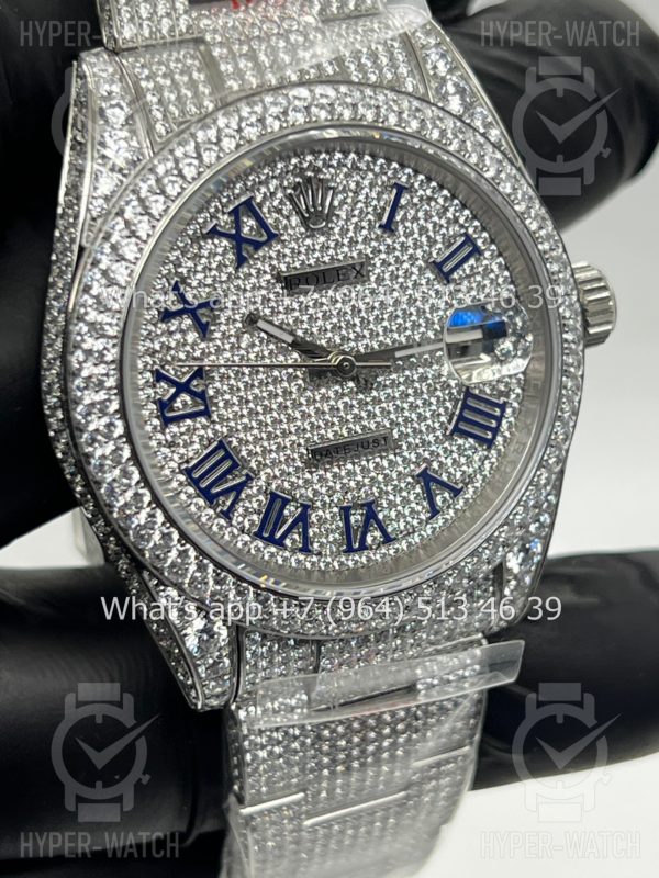 Товар Rolex Datejust 41mm 126334 Full Pave Steel Фото 9 - Rolex Datejust 41mm 126334 Full Pave Steel
