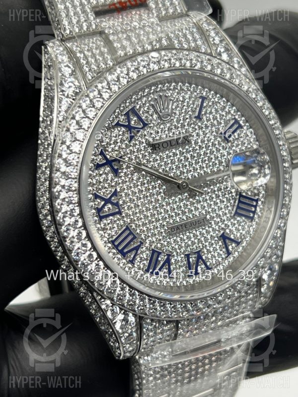 Товар Rolex Datejust 41mm 126334 Full Pave Steel Фото 12 - Rolex Datejust 41mm 126334 Full Pave Steel