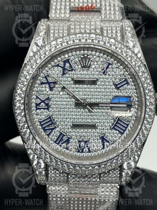 Товар Rolex Datejust 41mm 126334 Full Pave Steel Фото 13 - Rolex Datejust 41mm 126334 Full Pave Steel
