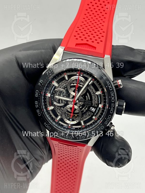 Товар TAG Heuer Carrera 45mm CAR2A1Z.FT6050 Red Фото 11 - TAG Heuer Carrera 45mm CAR2A1Z.FT6050 Red