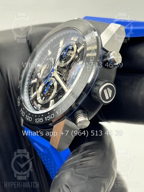 Товар TAG Heuer Carrera 45mm CAR2A1T.FT6052 Blue Фото 9 - TAG Heuer Carrera 45mm CAR2A1T.FT6052 Blue
